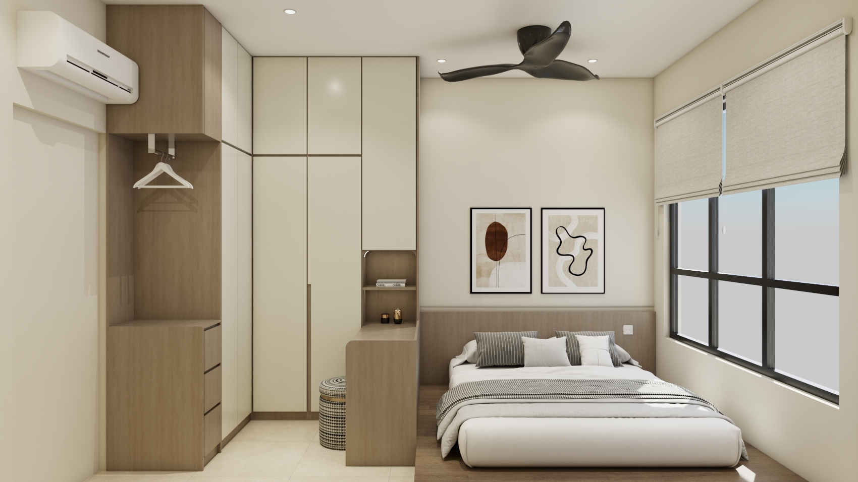 Ms. W, Curvo Residence — Bedroom