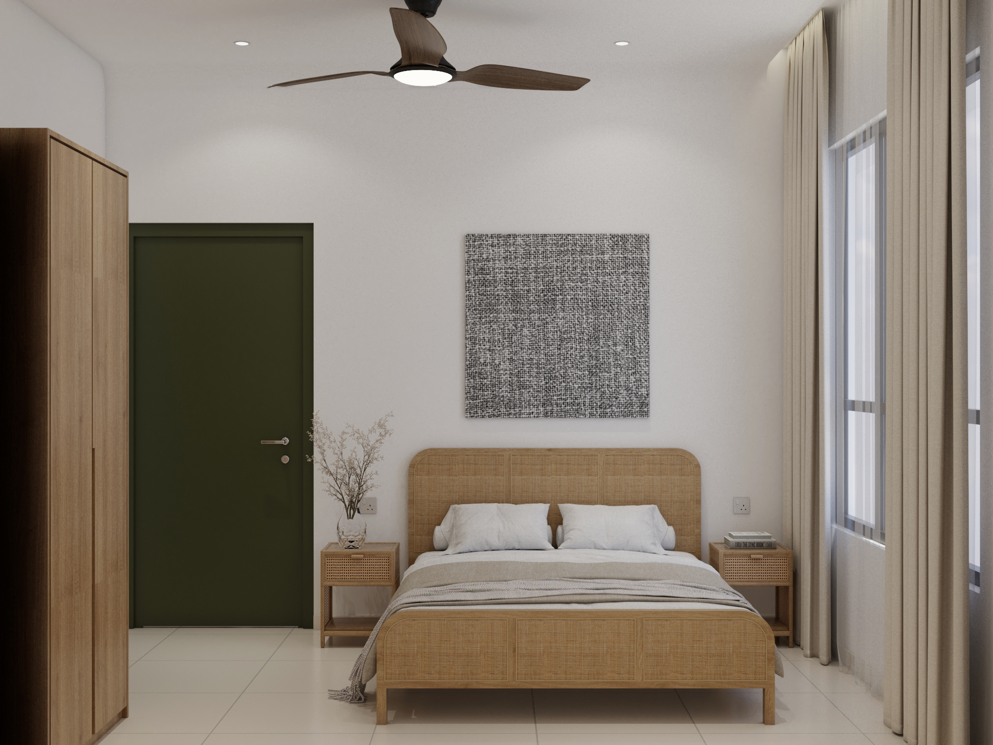 En. I, Curvo Residence — Master Bedroom
