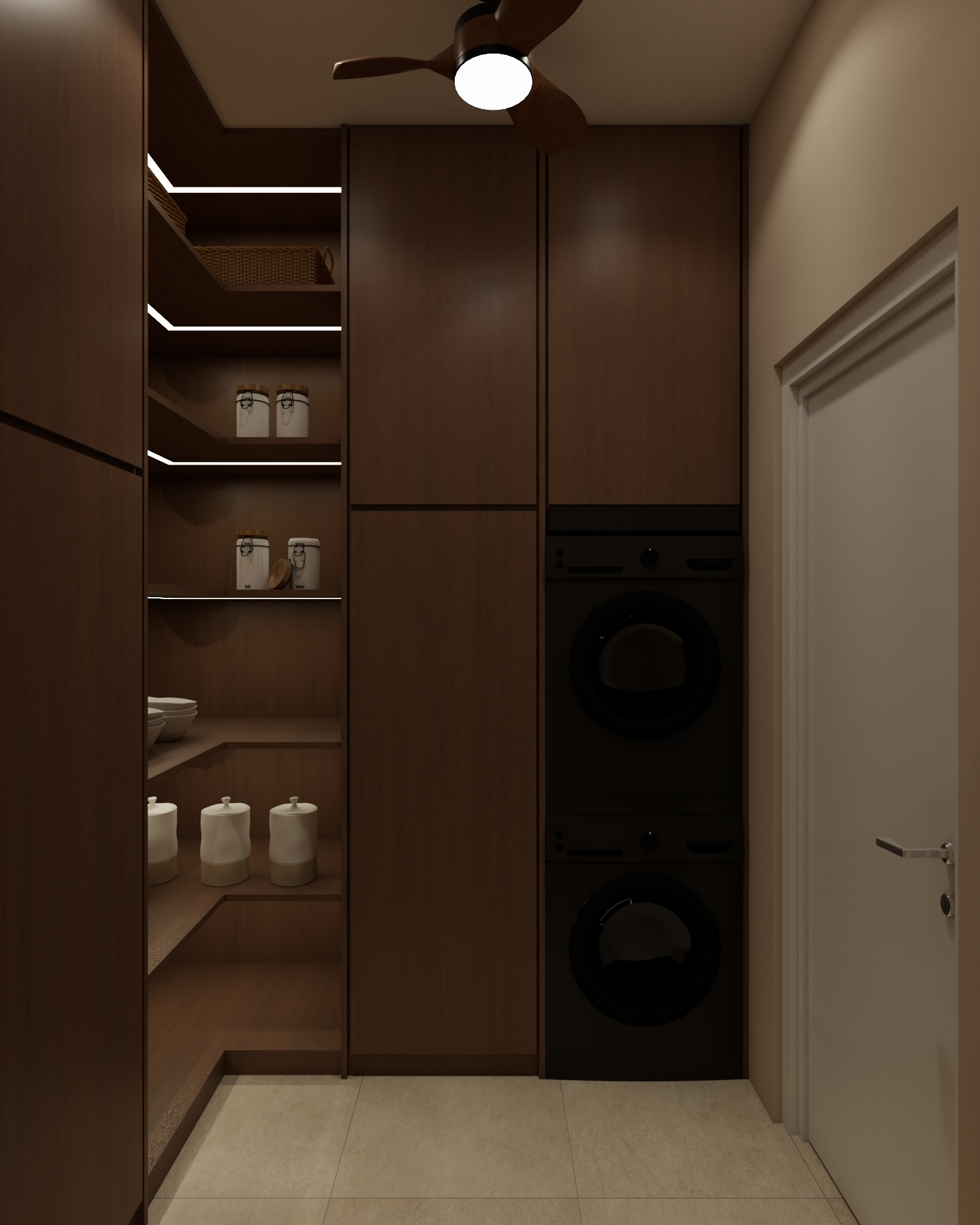 Pn. F, Curvo Residence — Laundry