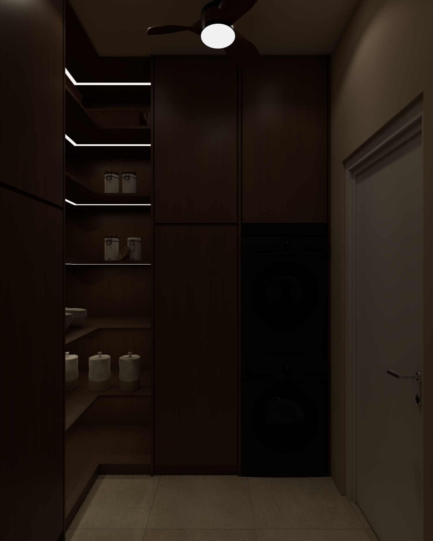 Pn. F, Curvo Residence — Laundry