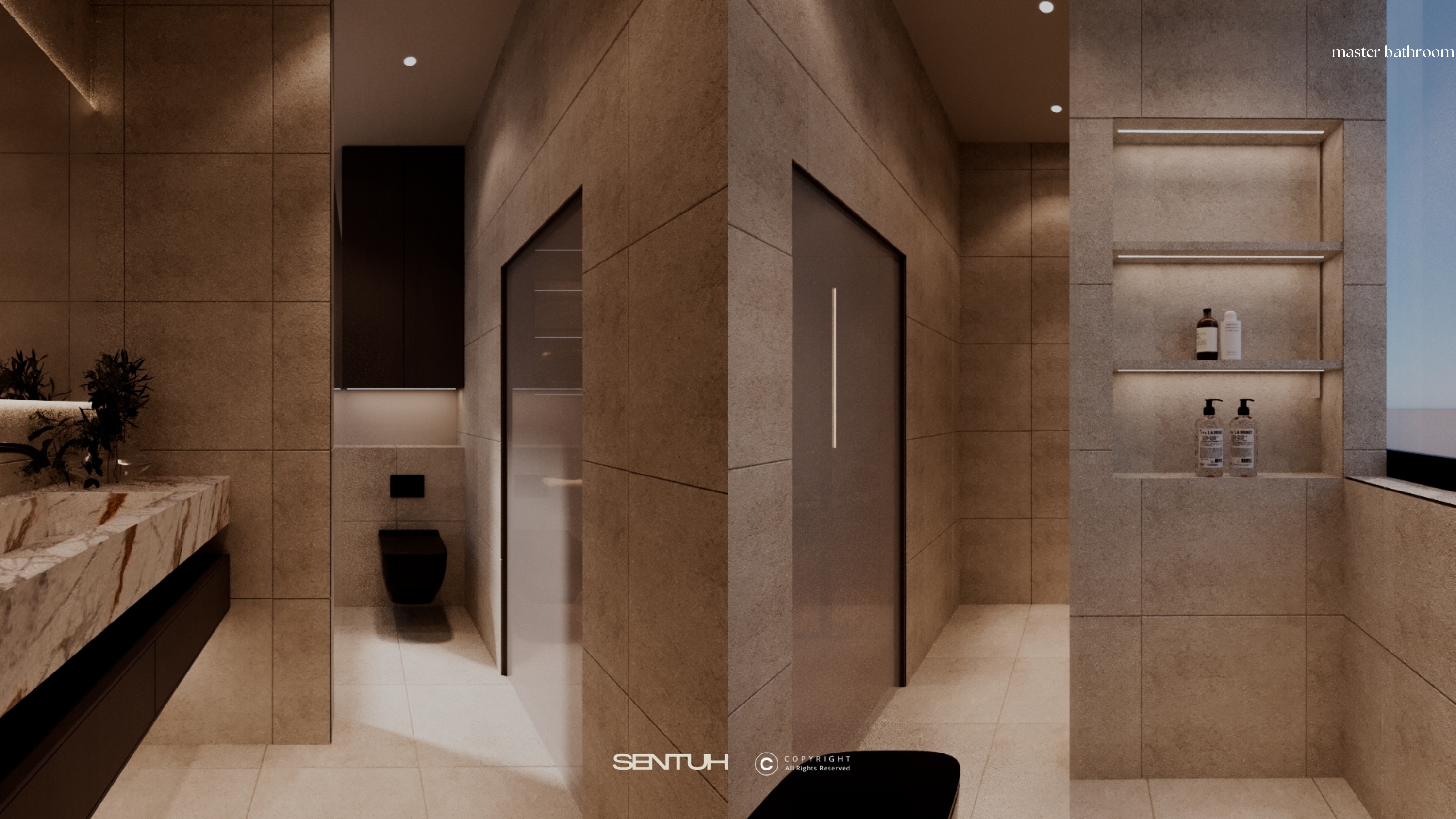 Ms. W, Damansara — Master Bathroom
